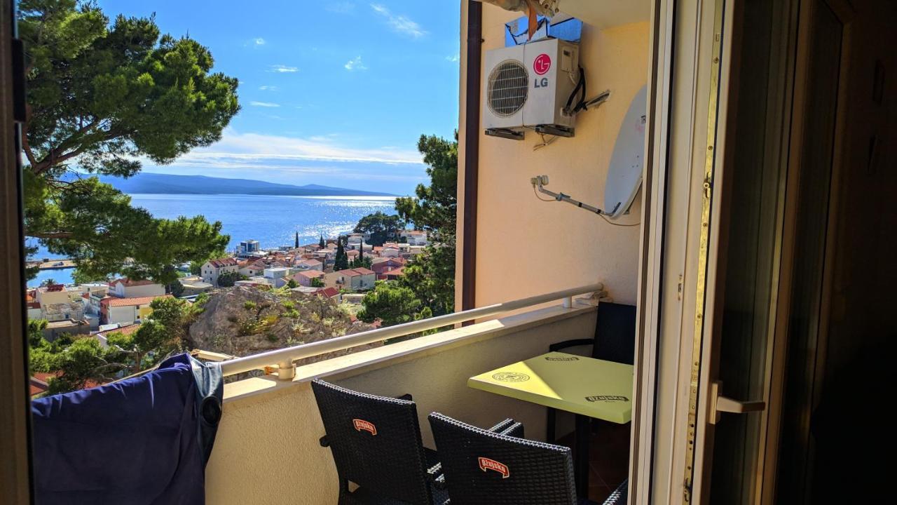Apartman Baska Voda Bagian luar foto