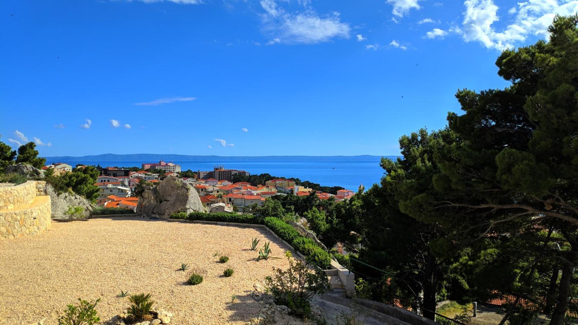 Apartman Baska Voda Bagian luar foto